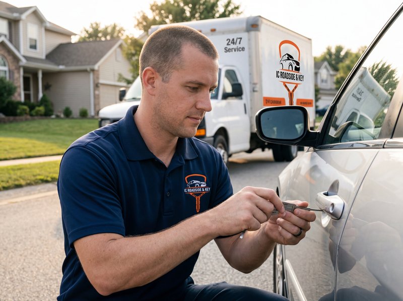 Locked Out service at IC Roadside & Key