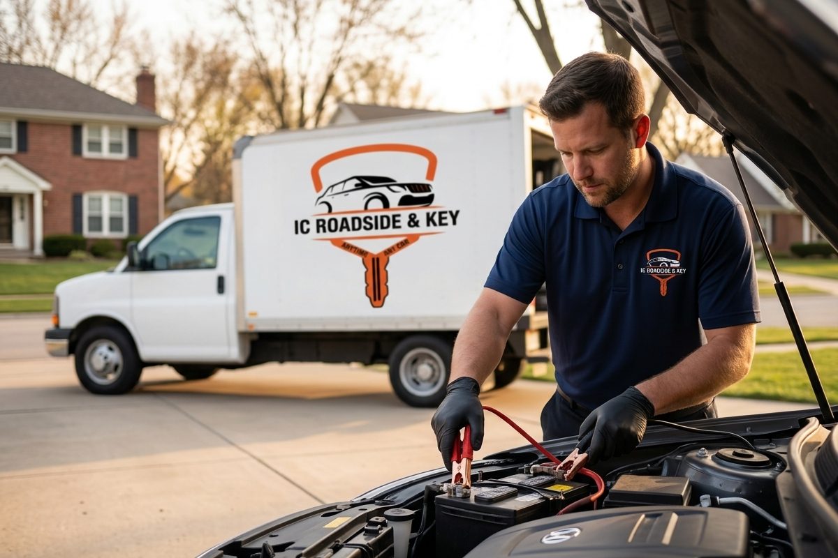 Battery Replacement at IC Roadside & Key