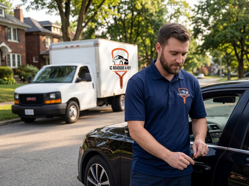 Auto Lockout Services at IC Roadside & Key