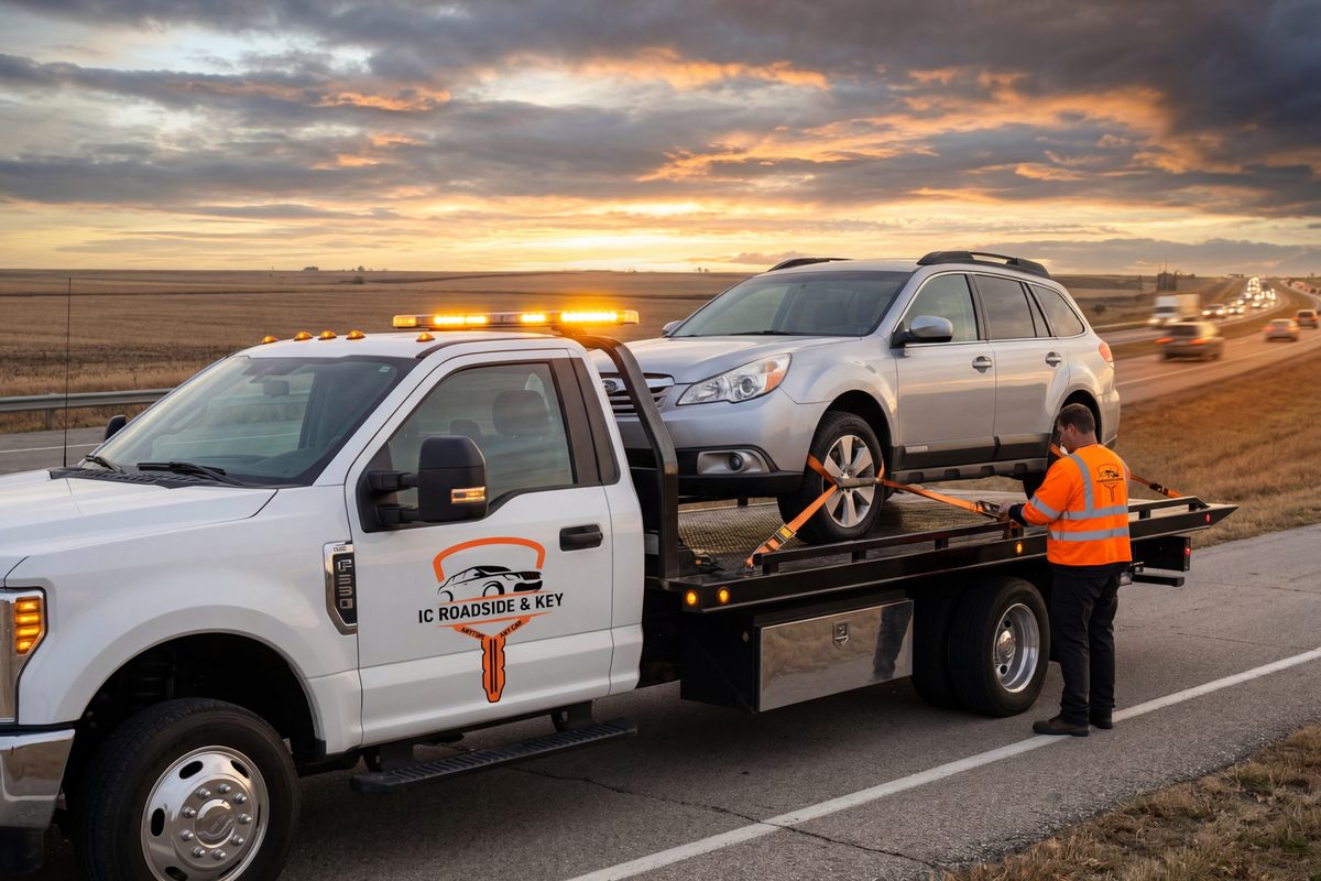 Towing Services at IC Roadside & Key