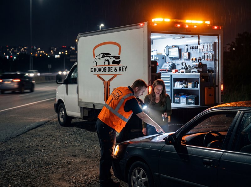 Roadside Assistance at IC Roadside & Key