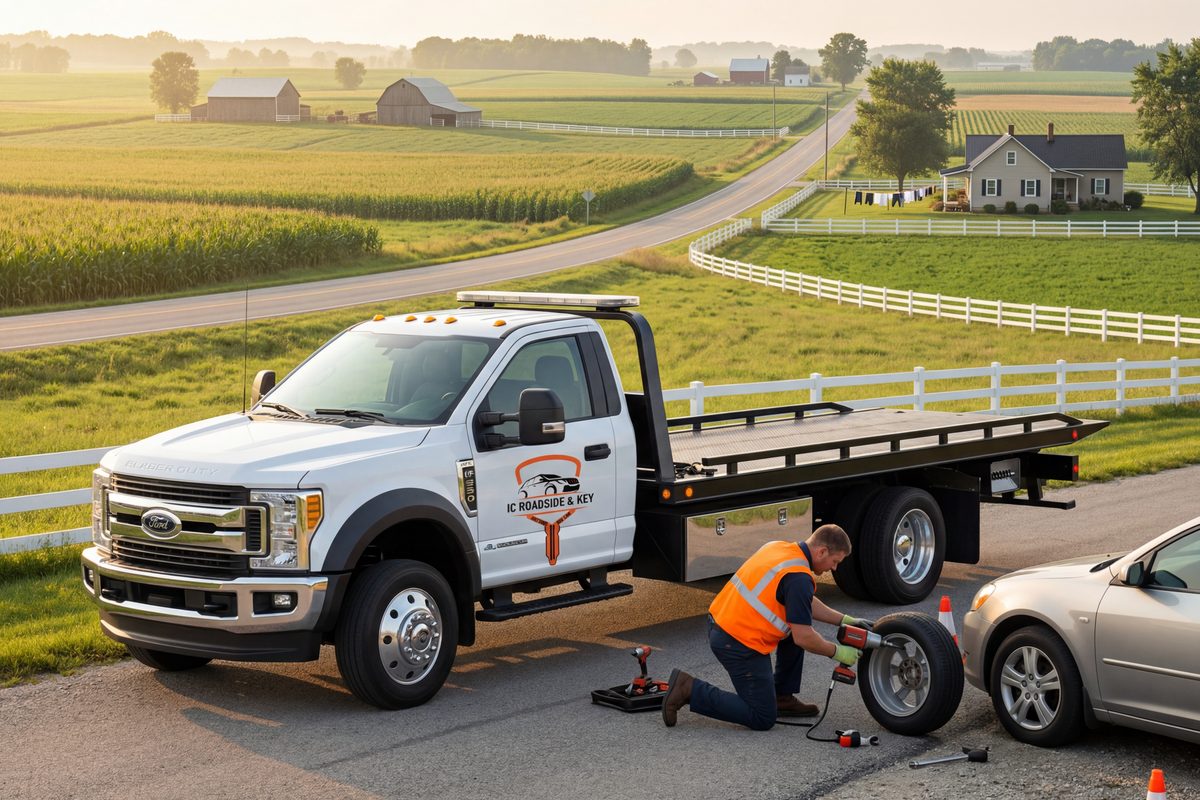 Roadside Assistance & Emergency Towing in Kalona