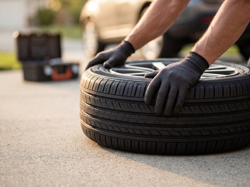 Flat Tire Repair at IC Roadside & Key