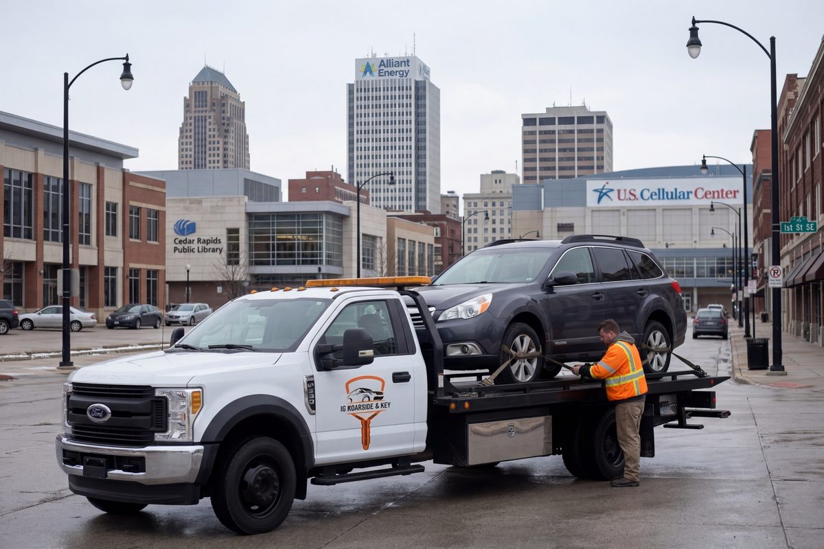 Roadside Assistance & Emergency Towing in Cedar Rapids