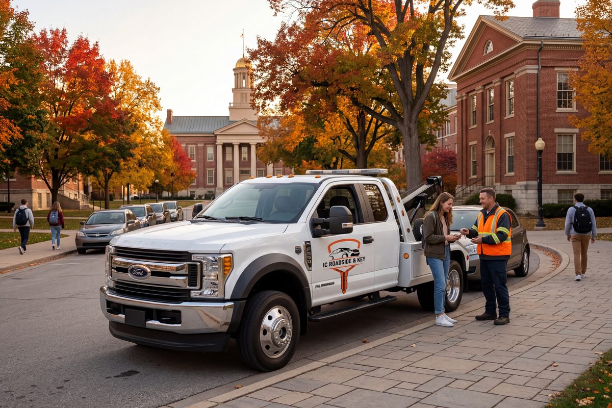 Roadside Assistance & Emergency Towing in Iowa City
