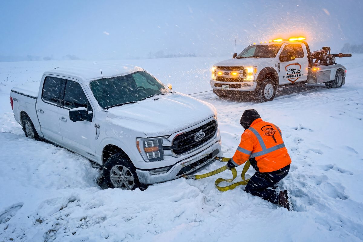 Winch & Recovery at IC Roadside & Key